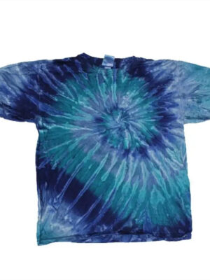 Blue-Ripple-Tie-dye-T-shirt-Gemini-Teez-1685463574 Blue Ripple Tie-dye T-shirt Gemini Teez