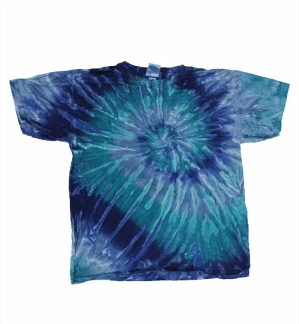 Blue Ripple Tie-dye T-shirt Gemini Teez