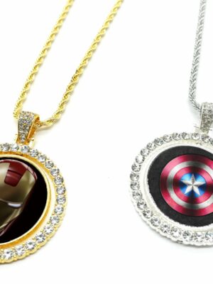 Double Sided Pendants Gemini Teez