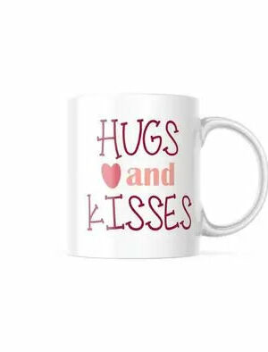 Hugs And kisses Coffee mug Gemini Teez