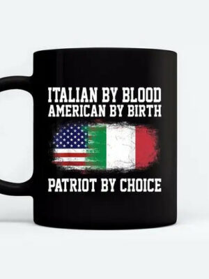 Italian By Blood American By Birth Patriot By Choice Gemini Teez