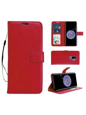 Leather Wallet Case Samsung Galaxy S9 Plus Gemini Teez
