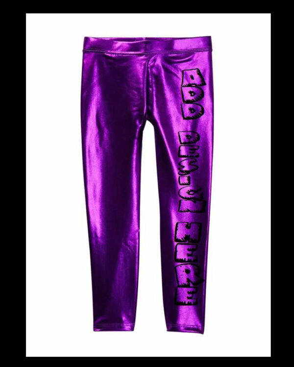 Leggings Meattalic Purple Gemini Teez