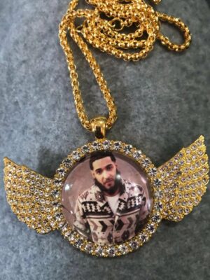 Mini Angel Wings Photo Pendants Gemini Teez