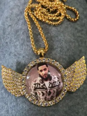 Mini Angel Wings Photo Pendants Gemini Teez