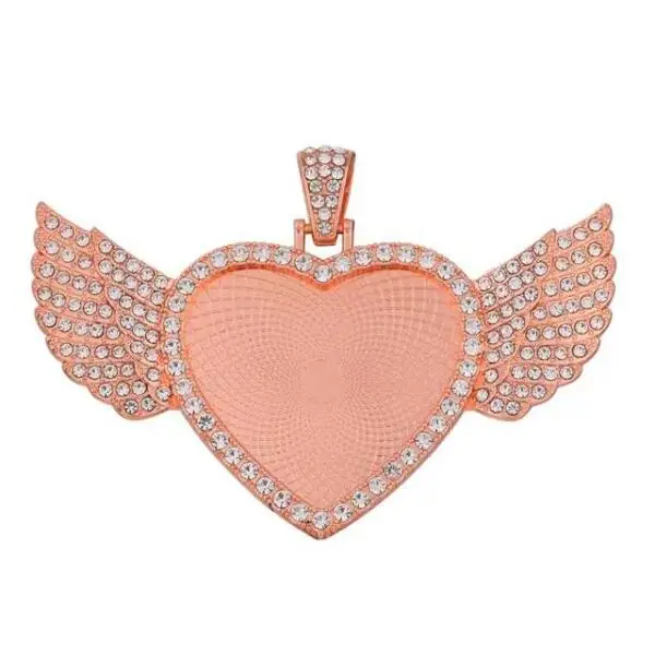Mini Angel Wings Photo Pendants Gemini Teez