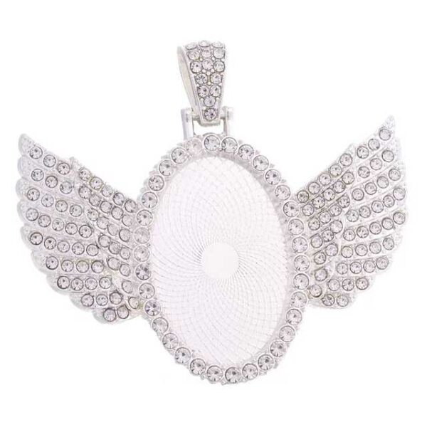 Mini Angel Wings Photo Pendants Gemini Teez