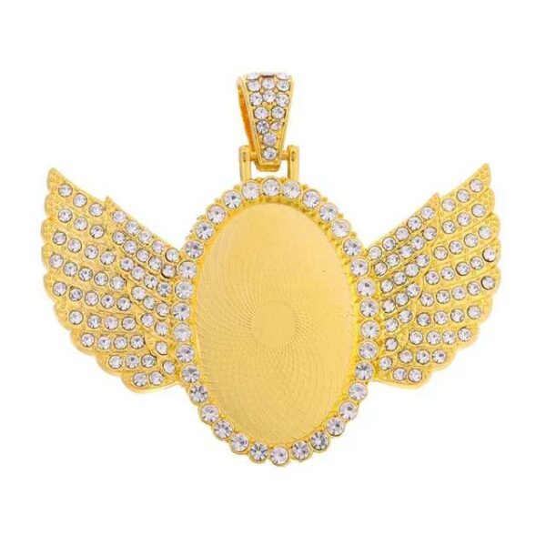 Mini Angel Wings Photo Pendants Gemini Teez