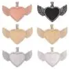 Mini Angel Wings Photo Pendants Gemini Teez