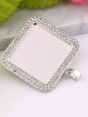 Square photo pendant Gemini Teez