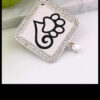 Square photo pendant Gemini Teez