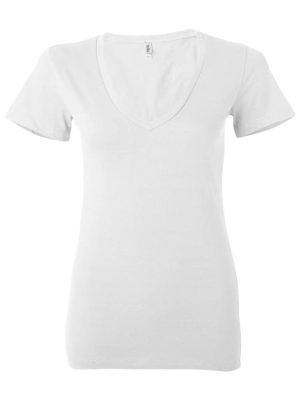 Womens-Jersey-Deep-V-Neck-Tee-Gemini-Teez-1680022465 Womens Jersey Deep V-Neck Tee Gemini Teez