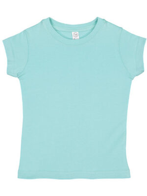 RABBIT SKINS TODDLER GIRLS’ FINE JERSEY T-SHIRT