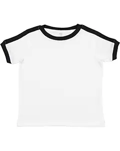 RABBIT SKINS TODDLER SOCCER RINGER FINE JERSEY T-SHIRT