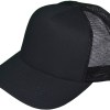 4557_source_1575468974 COTTON FOAM TRUCKER HATS - MID PROFILE MESH BACK