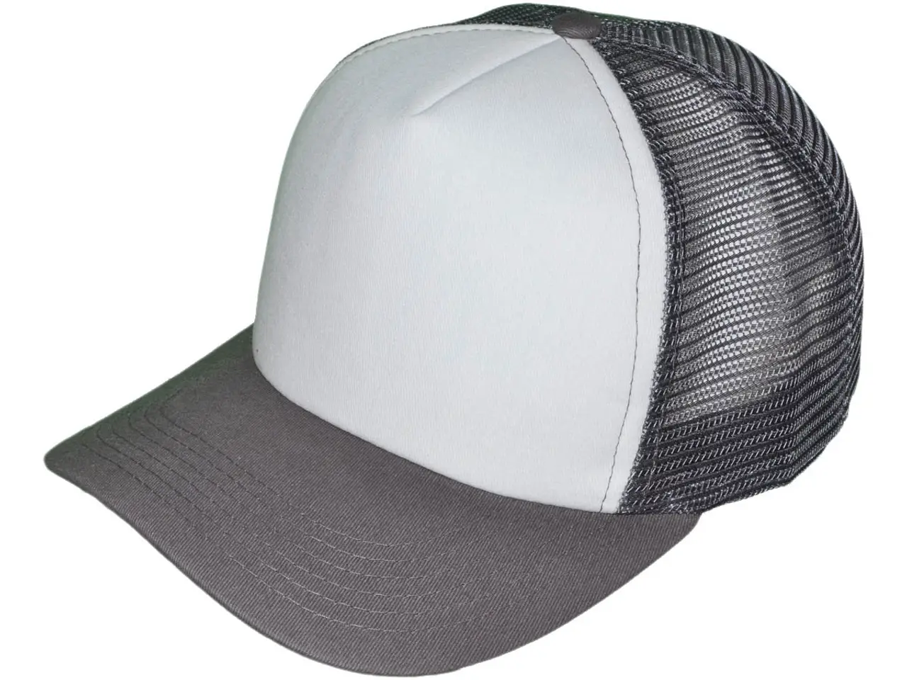 White & Dark Gray