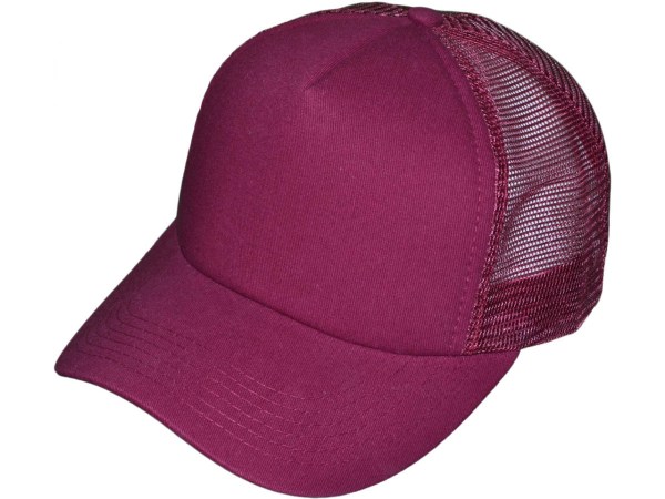 4628_source_1579195107 COTTON FOAM TRUCKER HATS - MID PROFILE MESH BACK