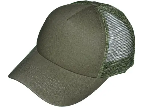 COTTON FOAM TRUCKER HATS - MID PROFILE MESH BACK
