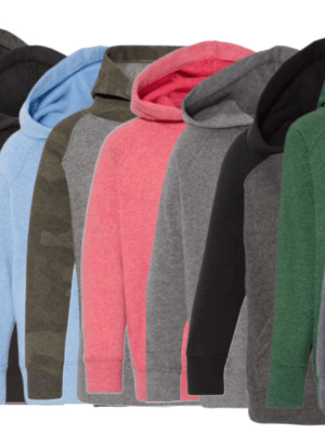 Independent Trading Co. - Toddler Special Blend Hooded Raglan Sweatshirt