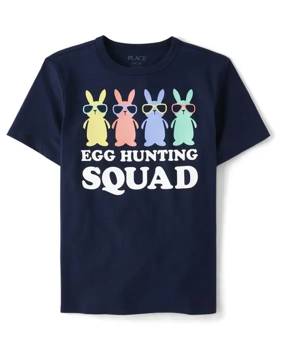 Kids Graphics-Egg Hunting Squad T-shirt