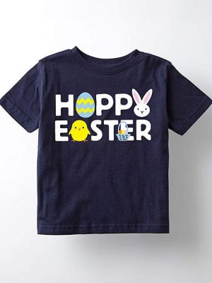 Kids Graphics-Happy Easter T-Shirt