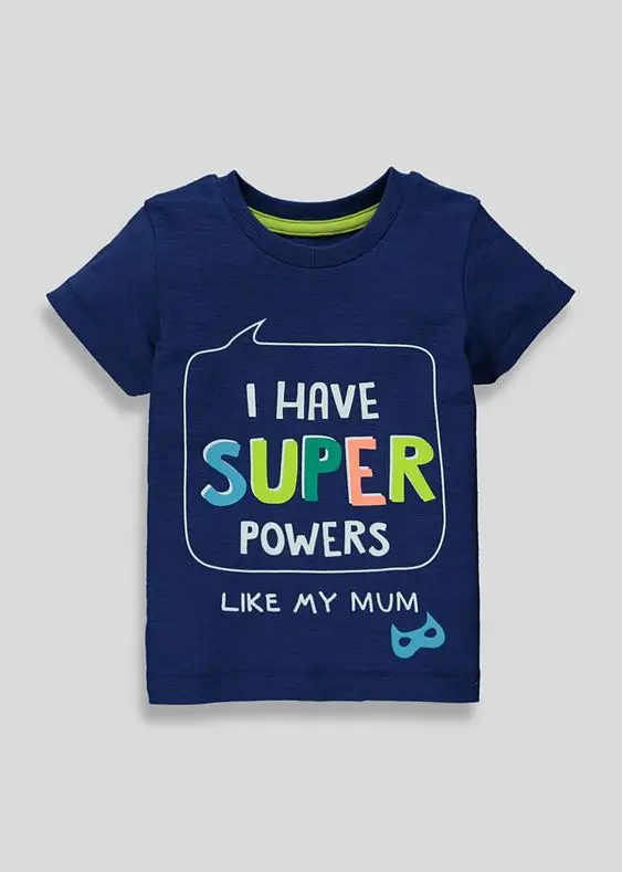 Kids Graphics- Super Powers Like my Mum T-shirt