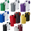 Alleson Athletic -Youth Reversible Mesh Tank Basketball Jersey -Multiple Colors