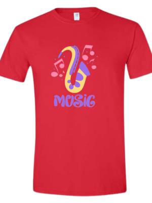 Sax It Up Music Tee
