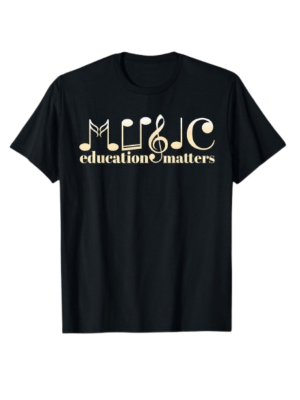 music "Music Education Matters" Tee