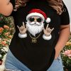 Hip Hop Santa Graphic Tee - Image 2
