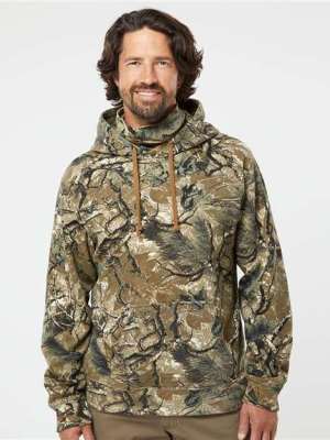 Men's Gaiter Fleece Hooded Sweatshirt