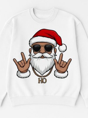 Hip Hop Santa Graphic Tee
