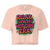 Hot Girl Era Graphic Crop Top