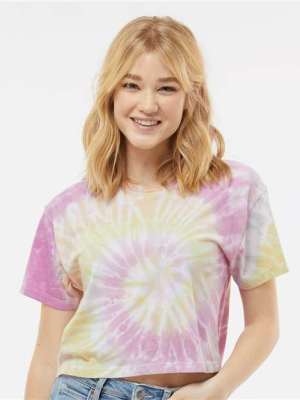 Women’s Tie-Dye Crop Top – Classic