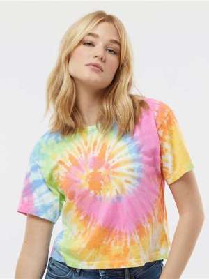 Women’s Tie-Dye Crop Top – Classic