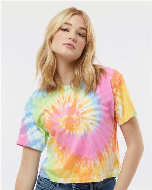 Women’s Tie-Dye Crop Top – Classic