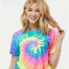 Women’s Tie-Dye Crop Top – Classic