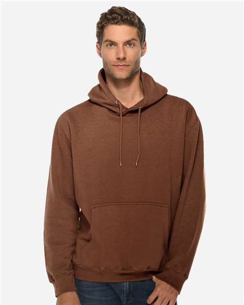 Unisex Premium Fleece Pullover Hoodie | Solid Brown Streetwear Hoodie
