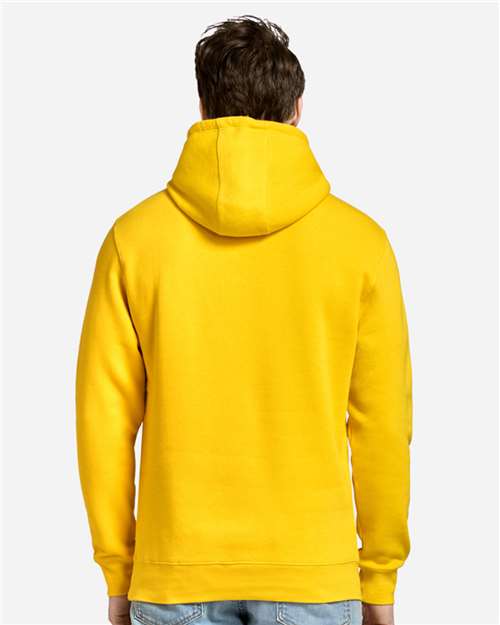 Unisex Premium Fleece Pullover Hoodie | Solid Yellow Streetwear Hoodie