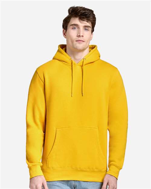 Unisex Premium Fleece Pullover Hoodie | Solid Yellow Streetwear Hoodie