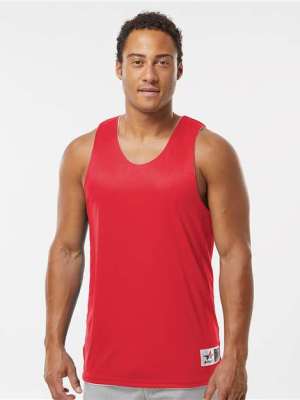 Men’s Double-Color Reversible Basketball Jersey – Performance Mesh