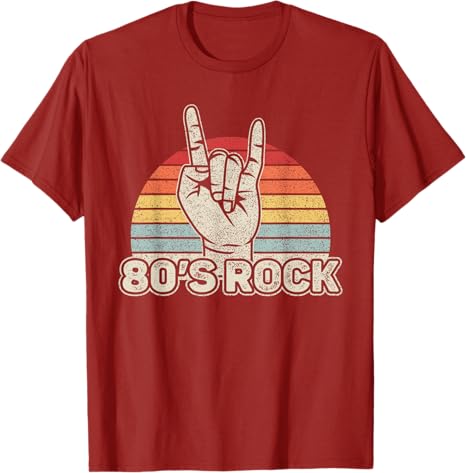 80's Rock Retro T-Shirt
