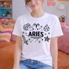Minimalist Aries Zodiac T-Shirt