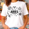 Minimalist Aries Zodiac T-Shirt