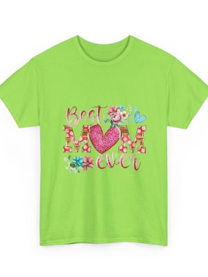 Best Mom Ever - neon green