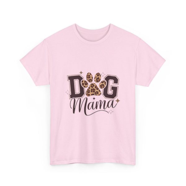 Dog Mama Leopard Paw Graphic T-Shirt