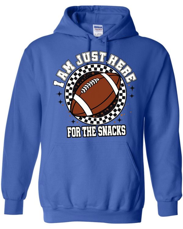 Game Day Snack Lover Hoodie - Blue
