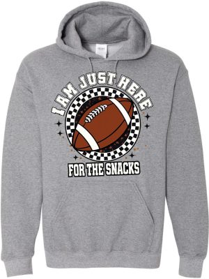 Game Day Snack Lover Hoodie - Grey