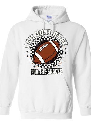 Game Day Snack Lover Hoodie - White