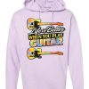 Guitar Lover Graphic Hoodie - Light Purple Guitar Lover Graphic Hoodie - Light Purple